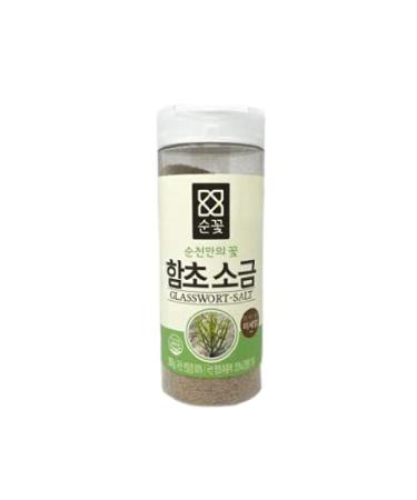 Glasswort Salt / Seaweed Salt / Green Salt / Sea Asparagus Salt / Sea Salt Flakes / Sea Bean Salt / Salicornia Salt / Product of KOREA