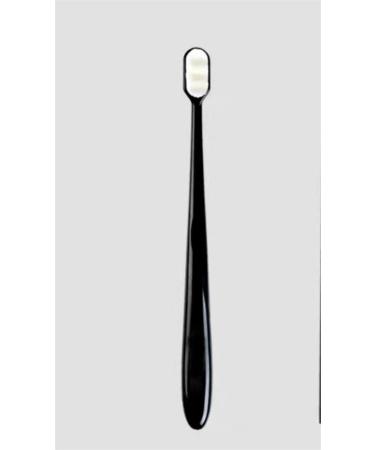 Extra Soft Toothbrush for Sensitive Gums (Black and White)