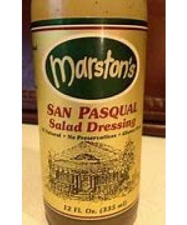 Marston's San Pasqual Salad Dressing 12 Oz - Italian Balsamic Champagne Vinaigrette - Buy Online on GoSupps.com