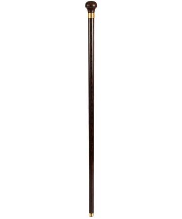 Wooden Cane Solid Walking Stick Wooden Cane Old Man Crutches Gentleman Cane Redwood Walking Stick Round Outdoor Alpenstock Wenge for Elderly Seniors Bathing in Sunlight
