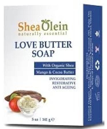 SheaOlein Love Butter Soap 5 oz Bar (Pack of 6) - Moisturizing Shea Olein Soap Bars - Buy Online on GoSupps.com