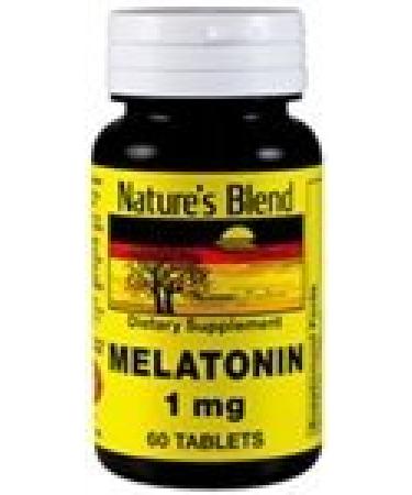 Nature's Blend Melatonin 1 mg 60 Tablets