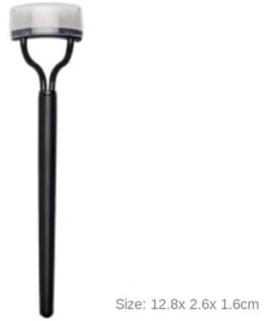 Shop Foldable Eyelash Curler with Metal Teeth - Black Eyelash Separator for Perfect Makeup - Buy Online on GoSupps.com
