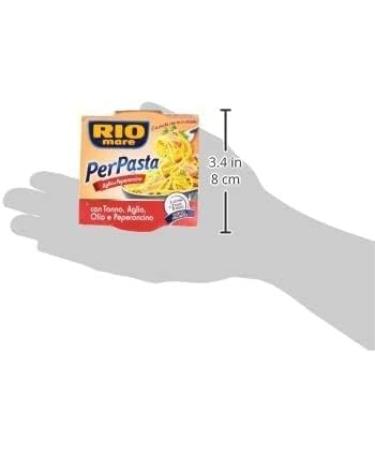 12 x Rio Mare For Pasta Garlic and tuna pepper in olive oil 160 g - Buy Online on GoSupps.com