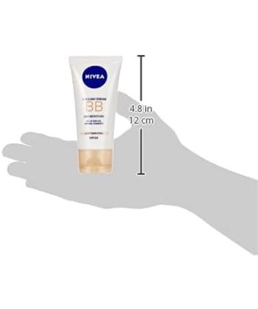  NIVEA Nivea BB Cream Light 5-in-1 Moisturiser with Organic Jojoba Oil and Minerals - 24 Hour Effectiveness - SPF 20 - 3 Bottles - Buy Online on GoSupps.com
