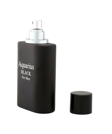AQUARIUS BLACK Men's Designer Inspired Cologne EDT. Aromatic Aquatic fragrance for men 3.4 Fl. Oz. Eau de Parfum - Buy Online on GoSupps.com