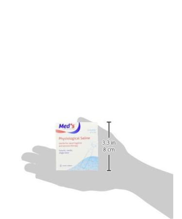 Sterile Saline Nasal Hygiene - 20x5ml Vials for Clear Breathing | International Shipping Available - Buy Online on GoSupps.com