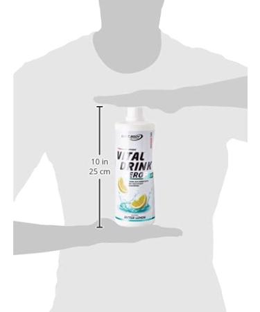 Best Body Nutrition Vital Drink Zerop - Sugar-Free Bitter Lemon Concentrate 1000ml (Makes 80L) - Original Sirup for International Shipping - Buy Online on GoSupps.com