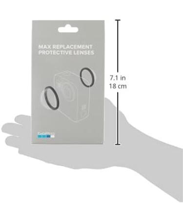 GoPro MAX Replacement Protective Lenses - Official Accessory ACCOV-001 | Clear Single Lens for Ultimate Protection - Buy Online on GoSupps.com