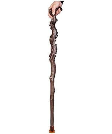 Wooden Walking Stick Solid Cane Walking Sticks Wooden Ebony Crutches Anti-Slip Old Man Walking Rod Crafts Birthday Present for Elderly Folding crutcheswooden Independence - Buy Online on GoSupps.com