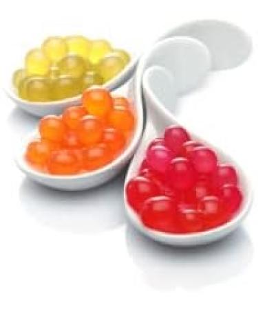 Mango Strawberry Passion Fruit Popping Boba | 200g x 3 | Authentic Taiwanese | Tegritea - Buy Online on GoSupps.com