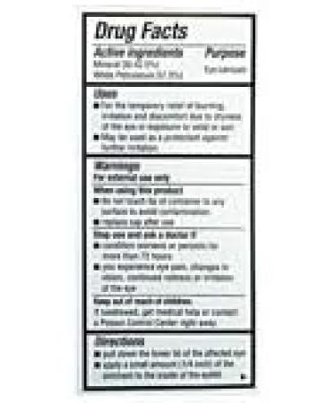 Reliable-1 Laboratories Dry Eye Ointment - Soothing Eye Lubricant Gel for Nighttime Relief | 3.5g Sterile Tube - International Shipping Available - Buy Online on GoSupps.com