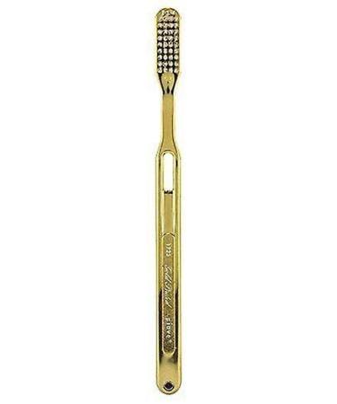 55Dental Gold Toothbrush | Tynex Bristle | Medium Soft | 18K Gold Plated Toothbrush