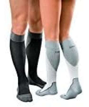 Jobst Sport Running Stockings - Compression Socks for Men & Women | Improve Blood Circulation | Soft Lightweight Breathable Gray XL - Buy Online on GoSupps.com