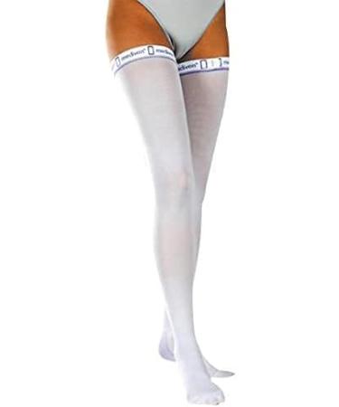 Medi Hold-Up Stockings - White Size S-X | Circonf 20-22 Thigh Circumference 56-70 | Comfort & Support for Every Occasion - Buy Online on GoSupps.com