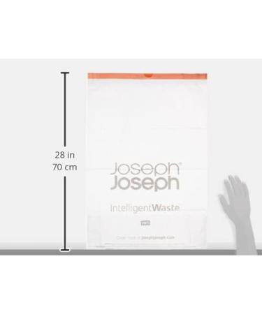 Joseph Joseph IW5 Kitchen Waste Bags - 20 Pack Extra Strong 40L with Cord Pull - Durable Garbage Bags for Easy Disposal - Buy Online on GoSupps.com