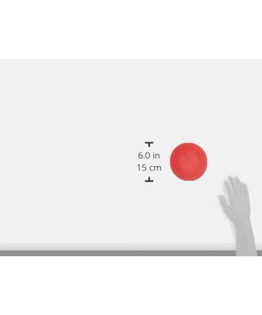 Dycem Round Non Slip Pad - Red, 14cm Diameter | Anti-Slip Grip for Stability - Buy Online on GoSupps.com