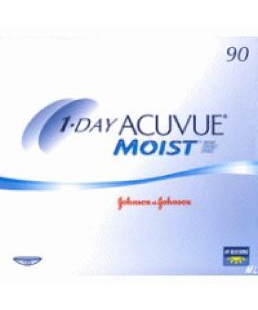 1-Day Acuvue MOIST daily lenses 90 pieces/BC: 8.5 mm/DIA: 14.2 / -1.75 diopters