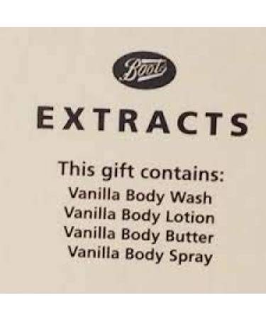 Vanilla Scented Body and Bath Gift Set - 4 Piece | Luxurious Extracts | Perfect for Gifting Internationally - Buy Online on GoSupps.com