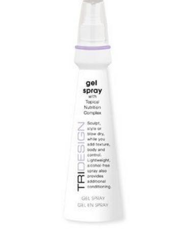 TRI Gel Spray - Flexible Hair Gel  Hair Gel For Men And Styling Spray Gel For Women  Hair Gel Spray For Volume And Curl Defining  Styling  And Blow Dry  W/Spray-on Applicator - 9.5 Fluid Ounce
