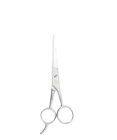 Hair scissors stainless steel with hook for an even gentle cut 14 cm