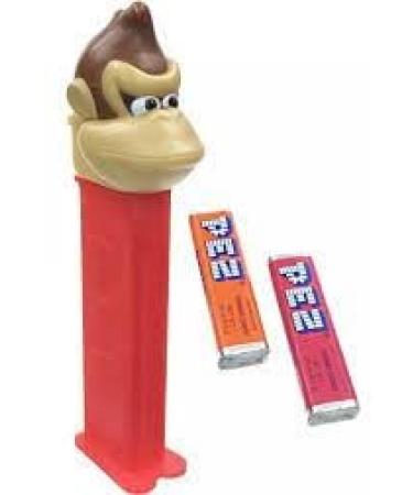 Don key Kong with Candy Refills Mario Movie PEzCandy Dispenser