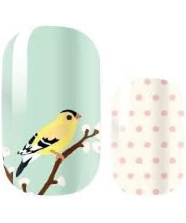 Lovelyface Cherry Blossom Nail Wraps - 16 Non-Toxic Self-Adhesive Foils | Exclusive Patterned Nail Art for Long-Lasting Manicure - Buy Online on GoSupps.com