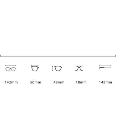 PARWANA Anti Blue Light Large Eyewear - Stylish Metal Reading Glasses for Men & Women | Anti Glare Computer Readers +100 Clear-Gray - Buy Online on GoSupps.com