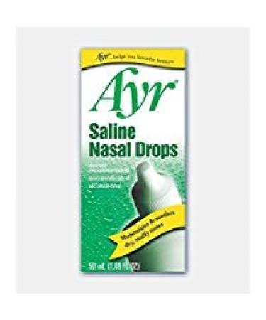 AYR Saline Nasal Drops 50ml Qty: 1 Thank You to All The patrons We Hope That he has gained The Trust from You Again The Next time The Service