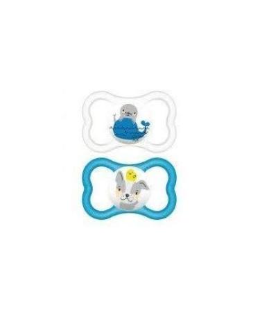 Mam Air Night Suction Cup In Silicone With Lights In The Tube 6 m+ 2 Pieces