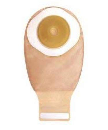 ConvaTec 51416738BX - Esteem + Convex One-Piece Drainable Pre-Cut Pouch w/visiClose Durahesive 12 panel Transparent 3/4