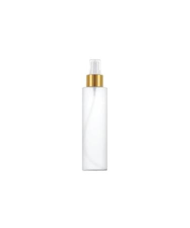 150ml Frosted Plastic Spray Bottle Suitable for Travel Portable Refillable Makeup Perfumery(Bright Gold) 150ml Bright Gold