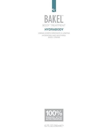 BAKEL Hydrabody Hydrating & Soothing Body Cream 200ml - Buy Internationally for Ultimate Hydration - Buy Online on GoSupps.com