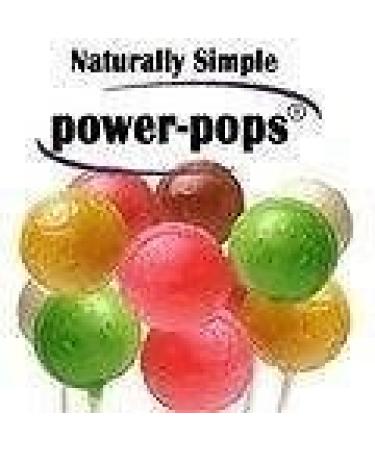 Power Pops Powerpops Natural Original Diet Vitamin Candy Lollipop Suckers - Suppress Cravings - "CINNAMON FLAVOR " 30ct Bag