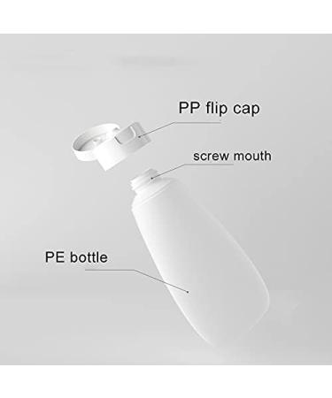 6Pcs 100ml Empty Refillable Clear Plastic Cosmetic Soft Tubes Bottles Squeeze Travel Bottle with Flip Cap Makeup Sample Packing Container Dispenser for Shampoo Shower Gel Facial Cleanser Body Lotion 100ML/3.4oz - Buy Online on GoSupps.com