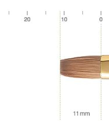 Buy Short Series Flat Lip Brush - Brown | International Shipping Available - Buy Online on GoSupps.com