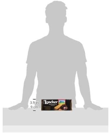  Loacker Loacker Wafer Fondente Dark Noir Crispy Waffles with Sweet Chocolate Cream 150g (Pack of 3) - Buy Online on GoSupps.com