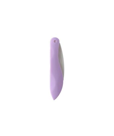 Ey brow trimmer foldable women's face razor blade scratch-resistant razor make-up tools eyebrow trimmer facial razor for women salon (color: purple)