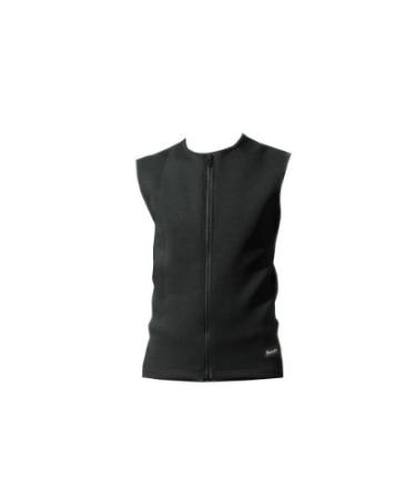 Aeroskin 1mm Neoprene Men's Vest with Front Zip Medium Black