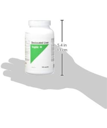 Trophic Desiccated Liver 180 Capsules - Buy Online on GoSupps.com