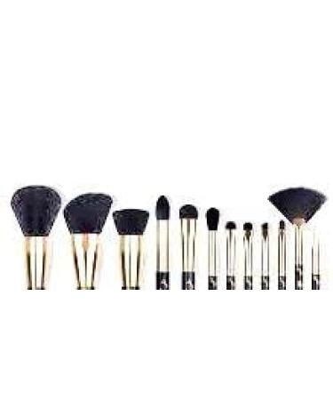 Makeup Brush 10pc Synthetic - (Comes in Black or White)