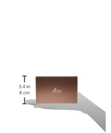 Sorme Cosmetics Accented Hues Warm Eyeshadow Palette (0.64oz) | 8 Metallic Shimmer & Matte Shades | Dual-Ended Brush | Blendable, Crease-proof - Buy Online on GoSupps.com