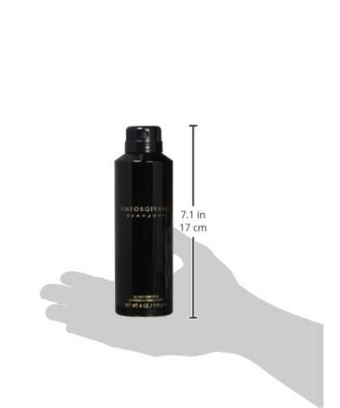 Sean John Unforgivable Men's Body Spray - 6 oz | Long-lasting Fragrance - Buy Online on GoSupps.com
