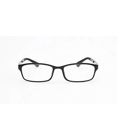 Rongchy TR90 Myopia Glasses for Men & Women | Stylish Short-Sighted Glasses -4.50 Black | Prescription Range -0.50 to -6.00 - Buy Online on GoSupps.com