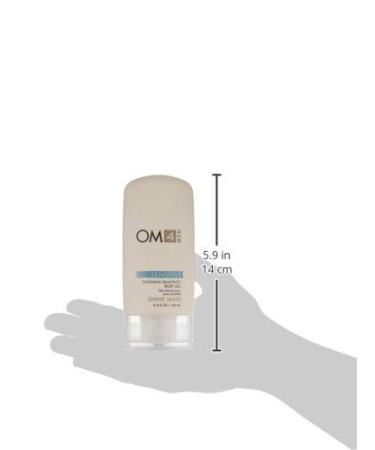 OM4 Sensitive Shave Mask | Soothing Gel & Cream for Skin Hydration & Protection - Ideal for Sensitive Skin - Buy Online on GoSupps.com