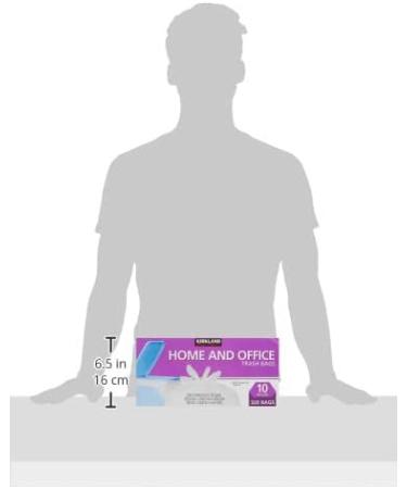 Kirkland Signature Kitchen Bags (Pack of 320 /20 X 19.5 ) 320 Count - Buy Online on GoSupps.com