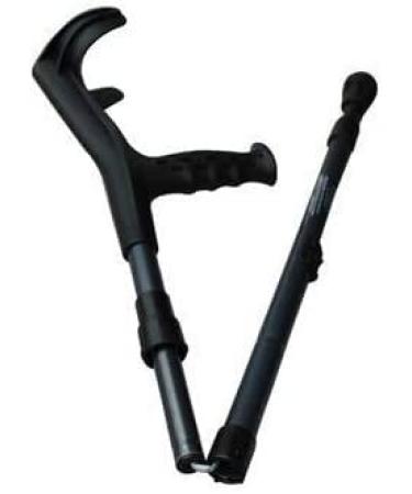 Forearm Crutches Adjustable Forearm Crutches Open Cuff Crutch Walking Elbow Crutches 12 Height Adjustable Stops Lightweight Easy to Carry Lightweight Arm Crutch Prosperous