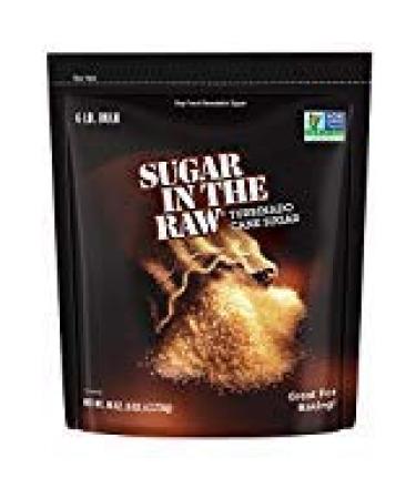 Limited Edition Sugar In The Raw Turbinado Cane Sugar Made Using 100% Natural Pure Cane Sugar 6 lbs 6 Pound (Pack of 1)