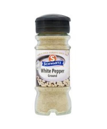 Schwartz Schwartz Ground White Pepper (6 x 34g)