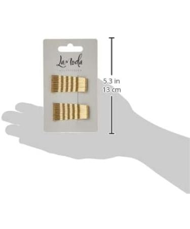 La Moda Hairgrips Medium Blonde 24 Count - Pack of 1 - Buy Online on GoSupps.com